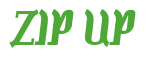 Rendering "ZIP UP" using Color Bar