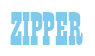 Rendering "ZIPPER" using Bill Board