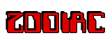 Rendering "ZODIAC" using Computer Font