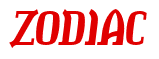 Rendering "ZODIAC" using Color Bar