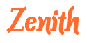 Rendering "Zenith" using Color Bar