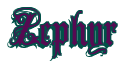 Rendering "Zephyr" using Anglican