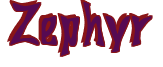 Rendering "Zephyr" using Bigdaddy