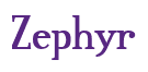 Rendering "Zephyr" using Credit River