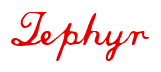 Rendering "Zephyr" using Commercial Script