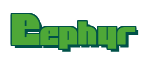 Rendering "Zephyr" using Alpha Flight 