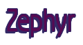 Rendering "Zephyr" using Beagle