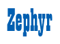 Rendering "Zephyr" using Bill Board