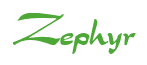 Rendering "Zephyr" using Dragon Wish