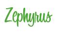 Rendering "Zephyrus" using Bean Sprout