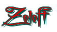 Rendering "Zoloft" using Charming
