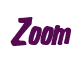 Rendering "Zoom" using Big Nib