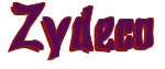 Rendering "Zydeco" using Bigdaddy