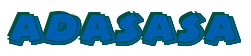 Rendering "adasasa" using Comic Strip