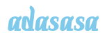 Rendering "adasasa" using Color Bar