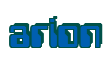 Rendering "arion" using Computer Font