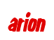 Rendering "arion" using Big Nib