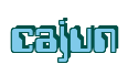 Rendering "cajun" using Computer Font