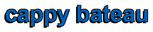 Rendering "cappy bateau" using Arial Bold