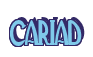 Rendering "cariad" using Deco
