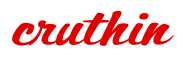 Rendering "cruthin" using Casual Script