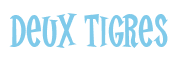 Rendering "deux tigres" using Cooper Latin