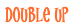 Rendering "double up" using Cooper Latin