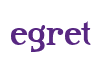 Rendering "egret" using Credit River