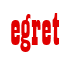 Rendering "egret" using Bill Board