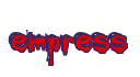 Rendering "empress" using Buffied