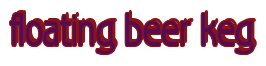 Rendering "floating beer keg" using Beagle