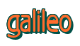 Rendering "galileo" using Beagle