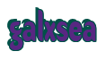 Rendering "galxsea" using Callimarker