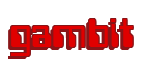 Rendering "gambit" using Computer Font