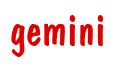 Rendering "gemini" using Dom Casual
