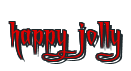 Rendering "happy jolly" using Charming
