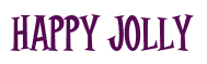 Rendering "happy jolly" using Cooper Latin