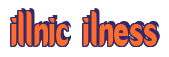 Rendering "illnic ilness" using Callimarker
