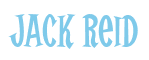 Rendering "jack reid" using Cooper Latin