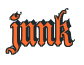 Rendering "junk" using Anglican