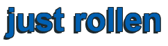 Rendering "just rollen" using Arial Bold