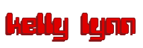 Rendering "kelly lynn" using Computer Font