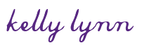 Rendering "kelly lynn" using Commercial Script