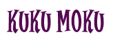 Rendering "kuku moku" using Cooper Latin