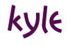 Rendering "kyle" using Amazon
