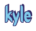 Rendering "kyle" using Callimarker