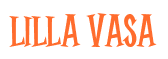 Rendering "lilla vasa" using Cooper Latin