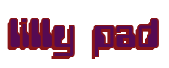 Rendering "lilly pad" using Computer Font