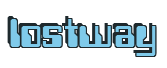 Rendering "lostway" using Computer Font