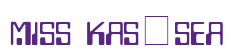 Rendering "miss kas-sea" using Checkbook